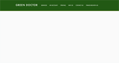 Desktop Screenshot of greendoctor.com